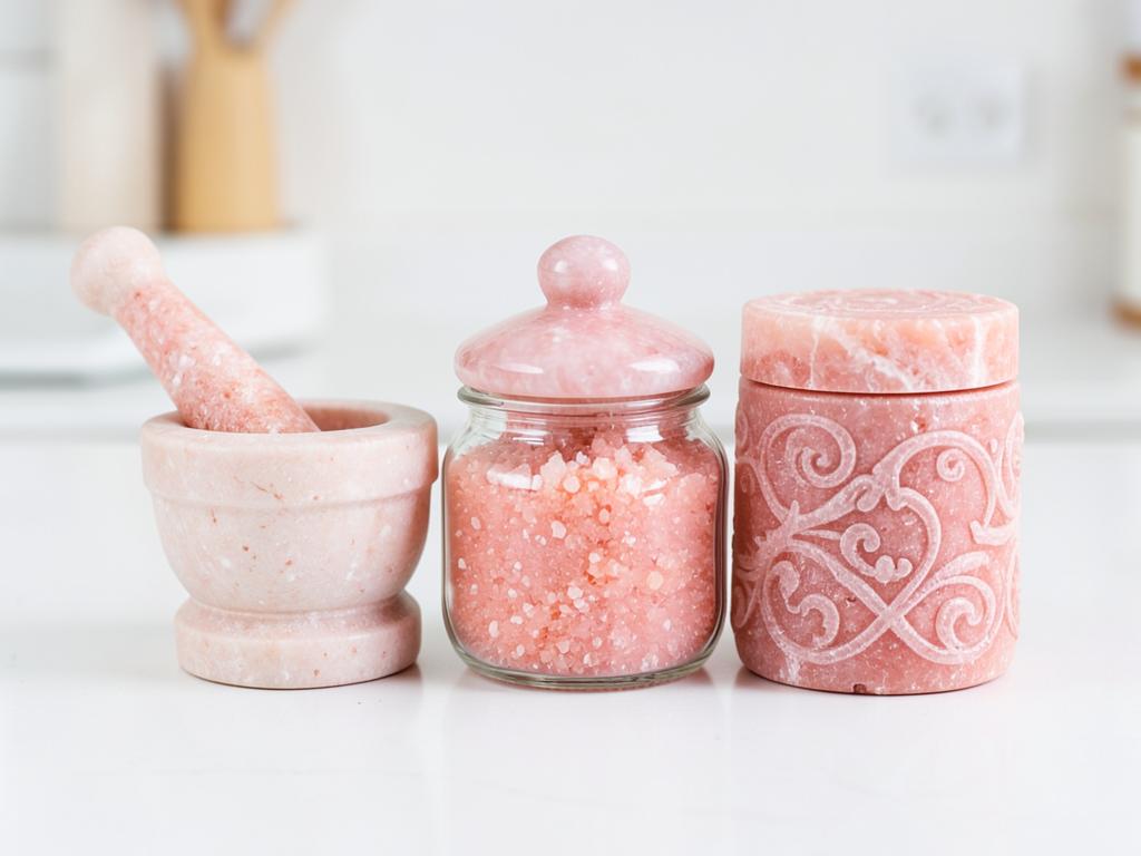 Salt Mortars, Jars & Canisters
